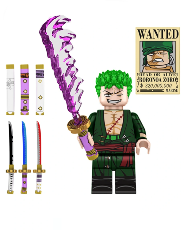 One Piece Zoro Lego