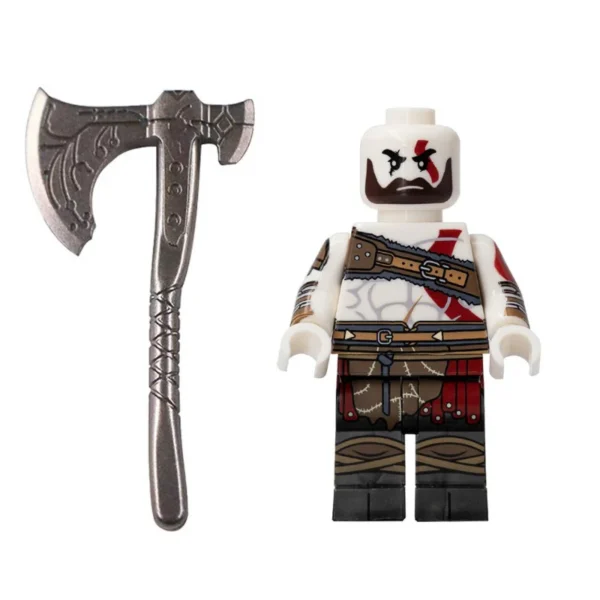 God of War Kratos Lego