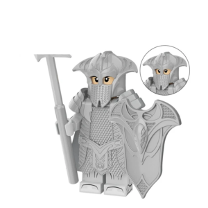 Medieval Knight Silver Axe