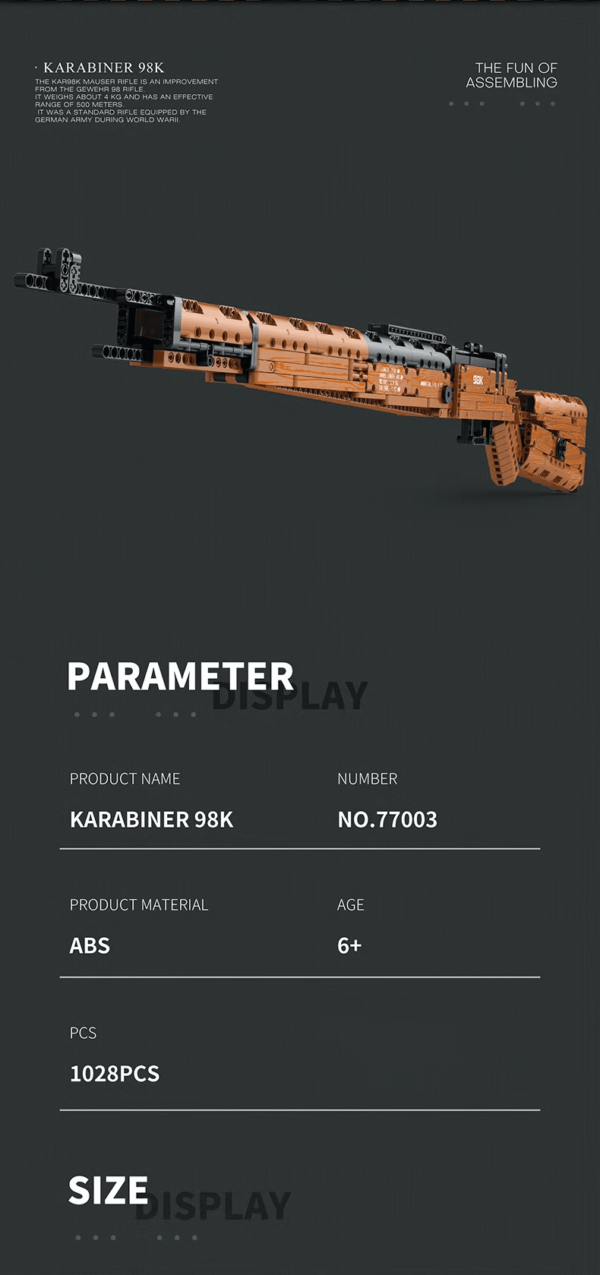 Karabiner 98K LEGO