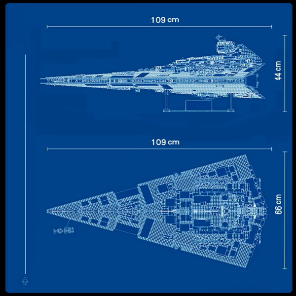 75252 Star Wars Lego Imperial Star Destroyer