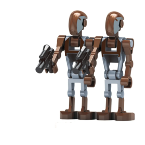2x Aussalt Robot Captain Brown
