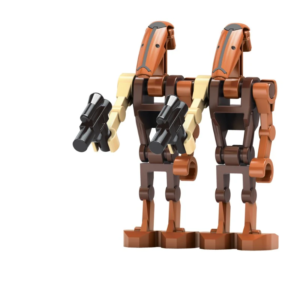 2x Battle Droids Brown