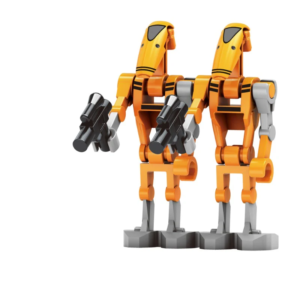 2x Battle Droids Orange