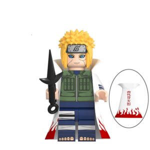 Naruto Uchiha & Konoha Minifigure Set - Namikaze Minato