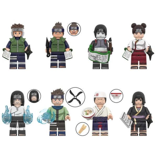 Naruto Konoha Squad Minifigure Set