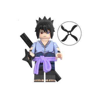 Naruto Uchiha & Konoha Minifigure Set - Uchiha Sasuke