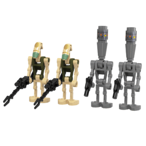 2x Battle Droids & 2x IG88