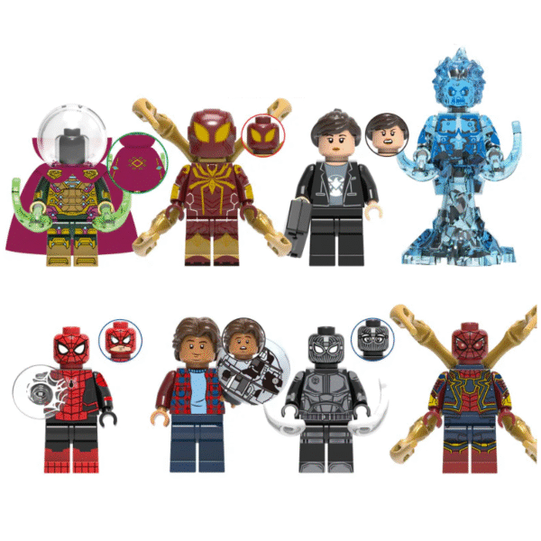 Spiderman Comic Minifigure Set