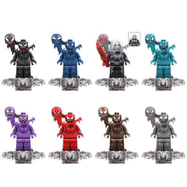 Venom Lego Bricks Klemmbausteine figure