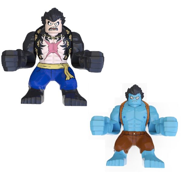 One Piece Luffy Zombie Minifigure Set