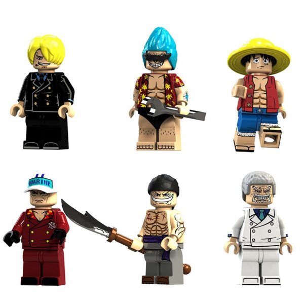 One Piece Grand Line Minifigure Set