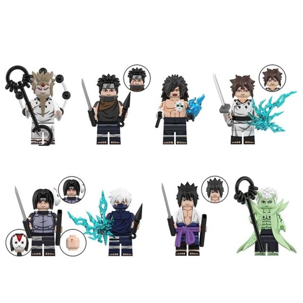 Naruto Uchiha Minifigure Set