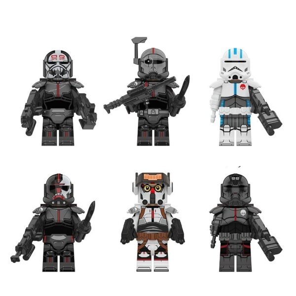 Clone Force 99 Strike Team Minifigure Set