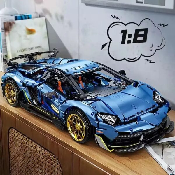 Lamborgini Aventador SVJ 63 Bricks Lego