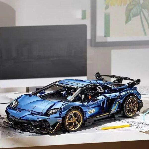 Lamborgini Aventador SVJ 63 Bricks Lego