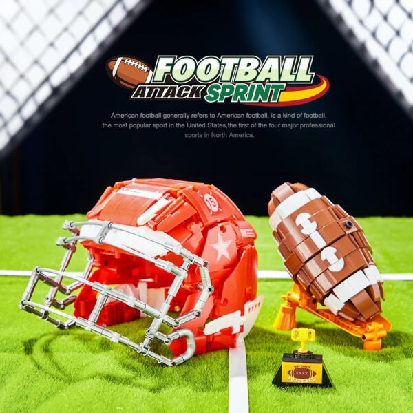 Football Rugby - 1038 Pieces