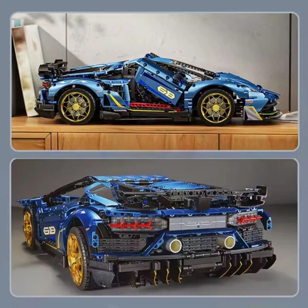 Lamborgini Aventador SVJ 63 Bricks Lego