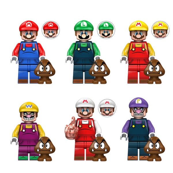 Mario vs. Wario Minifigure Set