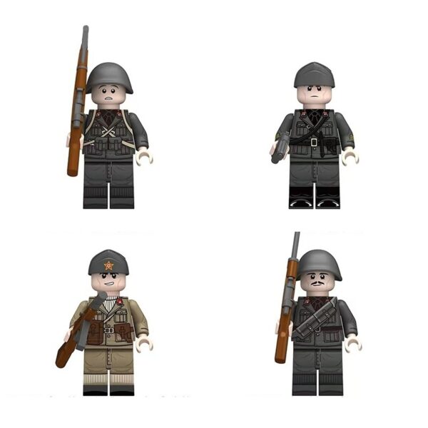 Italian Soldier Minifigure Set