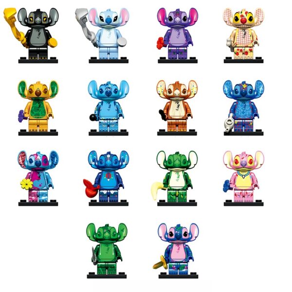 Stitch Minifigure Set