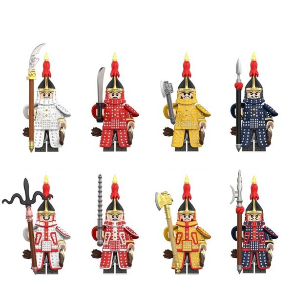 Plain Soldier Minifigure Set