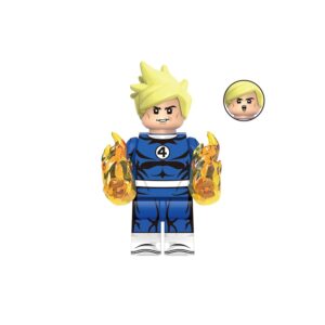 Human Torch Blue