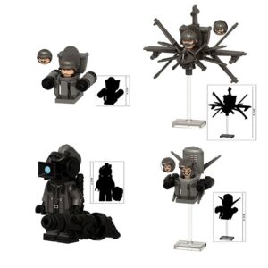 Skibidi Toilet Action Figure