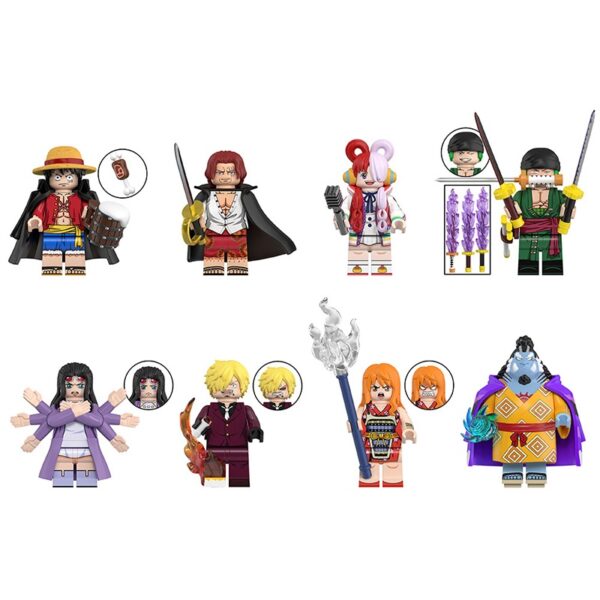 One Piece Movie Red Minifigure Set