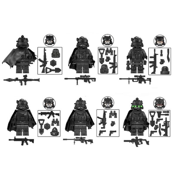 Black Ops Minifigure Set