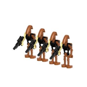 4x Battle Droid Brown