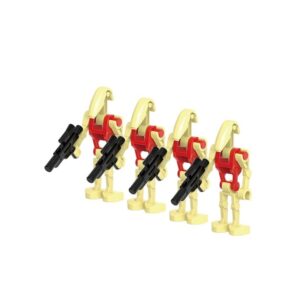 4x Battle Droid Red