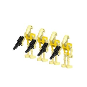 4x Battle Droid Yellow