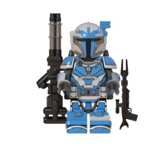 Heavy Mandalorian Blue-Grey
