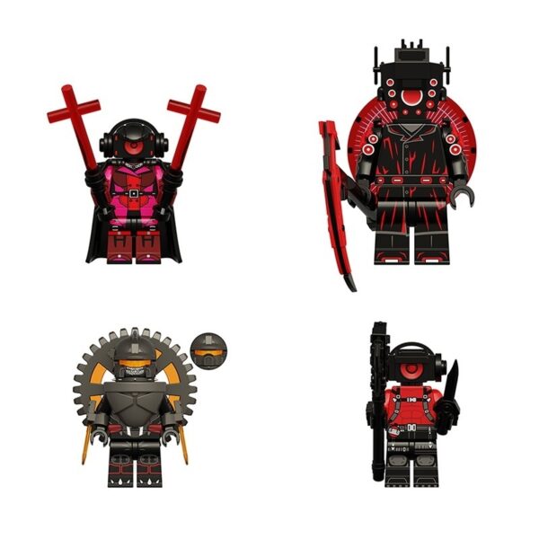 Skibidi Toilet Speaker Minifigure Set