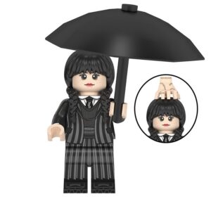 Wednesday Addams with Umbrella