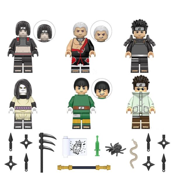 Shadow & Leaf Minifigure Set