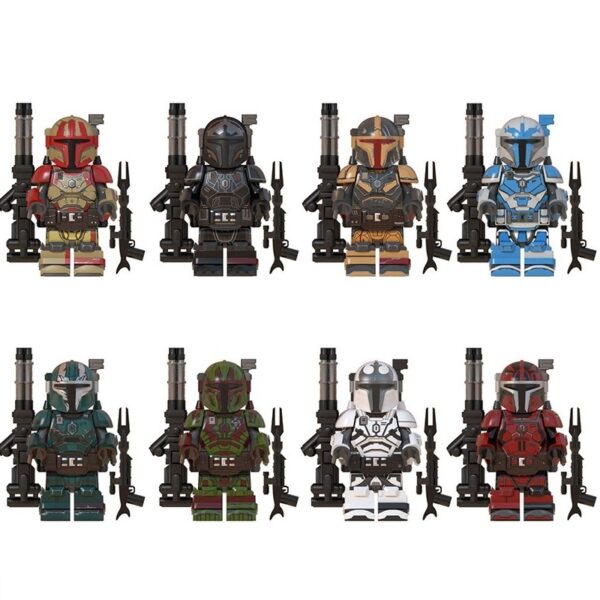 Heavy Mandalorian Minifigure Set