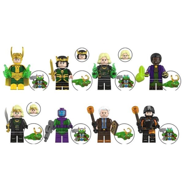 Loki Minifigure Set