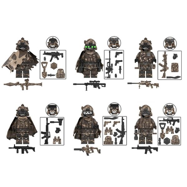 Tactical Ops Minifigure Set