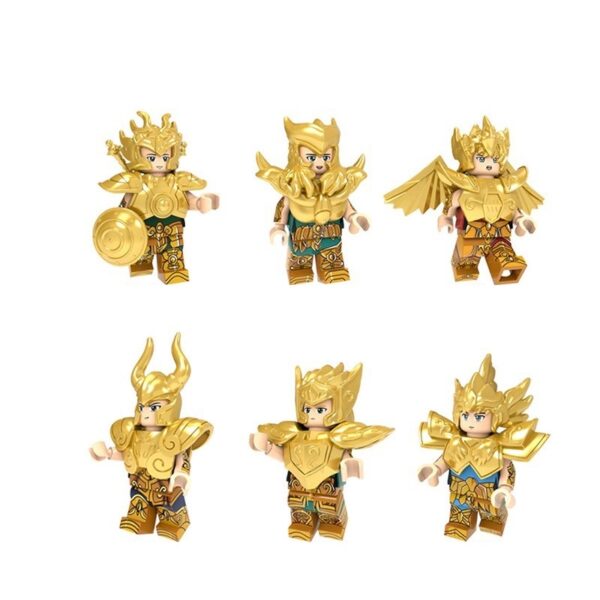 Gold Saints Set II – Saint Seiya Minifigure Set