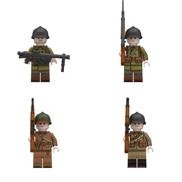 French Infantry Minifigure Set