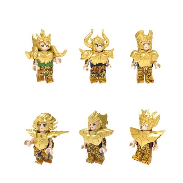 Gold Saints of the Zodiac – Saint Seiya Minifigure Set