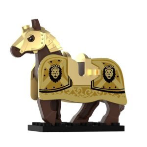 Golden Lion Horse Barding