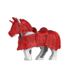 Gothic War Horse Red