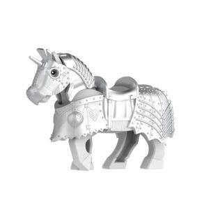 Gothic War Horse White
