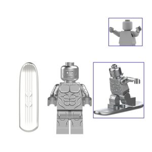 First Steps Premium Minifigure Set - Silver Surfer Male