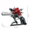 Creative Rose Revolver MOC – 631 Pieces Floral Firearms Building Block Set 1