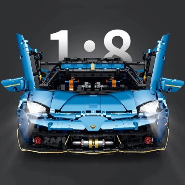 Lamborghini SVJ Bricks Model Building Blocks