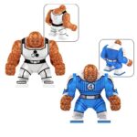 Marvel Thing minifigure set – includes Future Foundation white suit and Fantastic Four blue suit versions